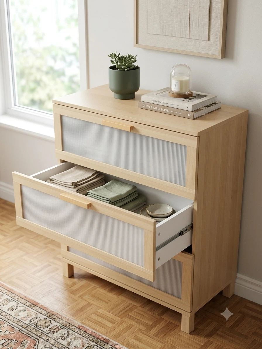 IKEA 3-drawer dresser