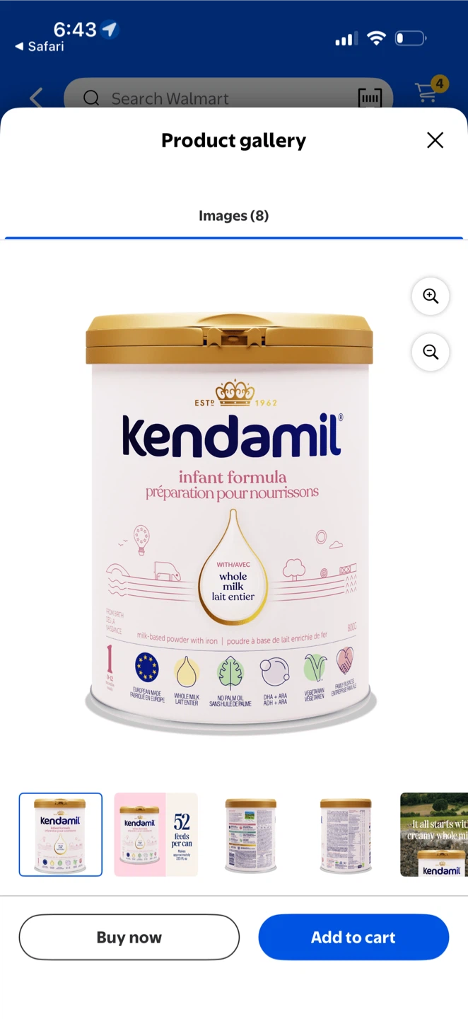Kendamil Infant Formula - Whole Milk