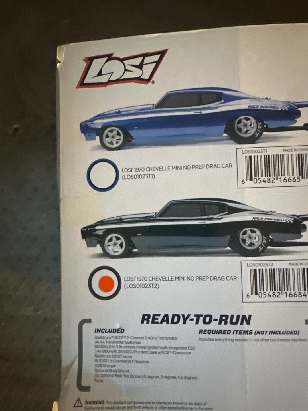 LOSI 1970 Chevelle Mini No Prep Drag Car - photo 3
