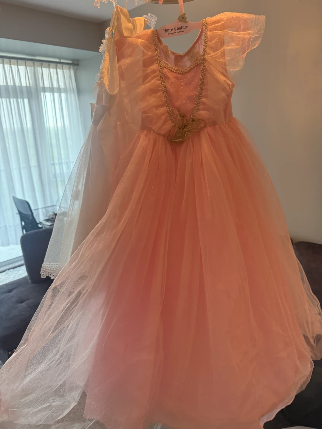 Pink Fairy Costume Dress with Wings - photo 3