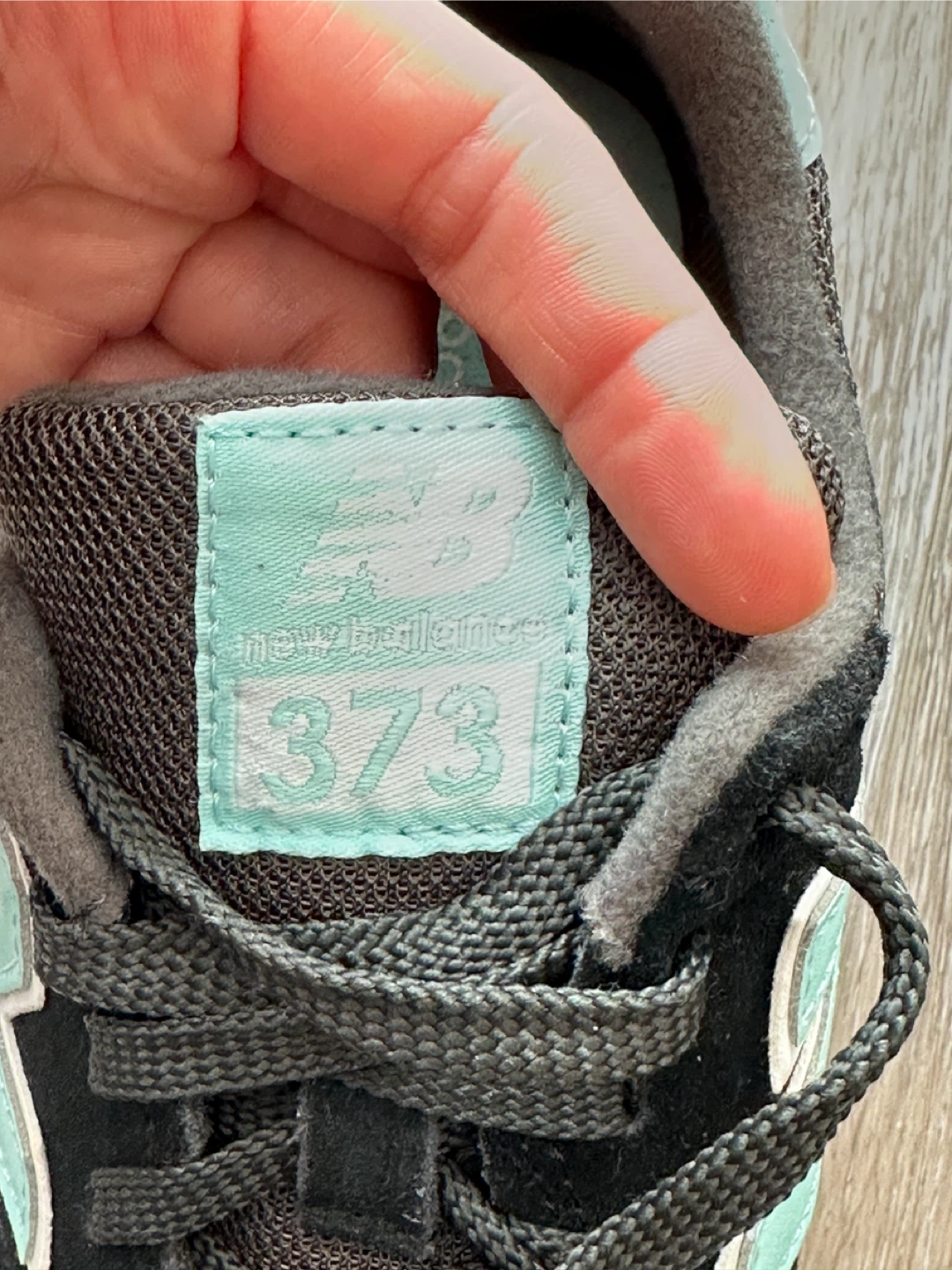 New Balance 373 Black/Aqua Running Shoes - photo 5