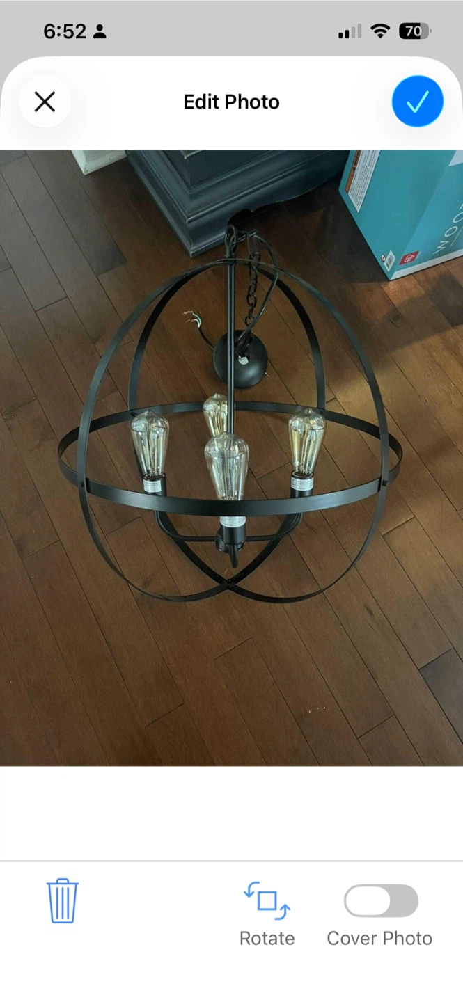 Urban Barn Miri Pendant Lamp - photo 3
