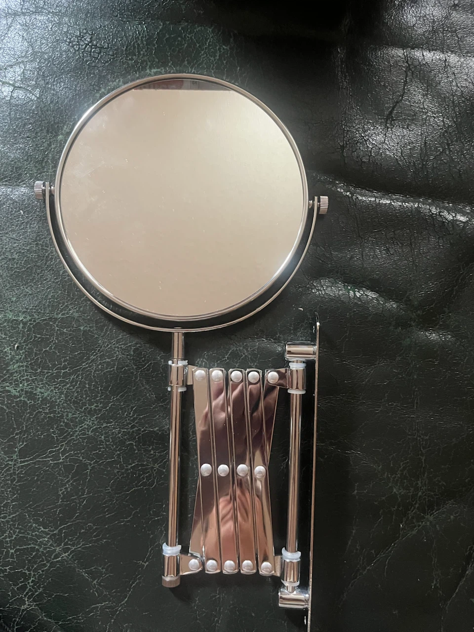 Magnifying Wall Mount Accordion Mirror - photo 3