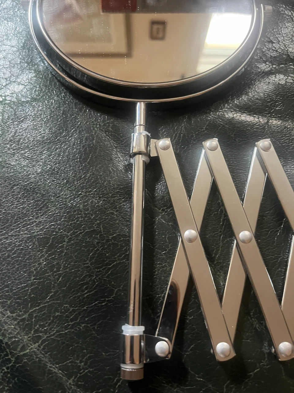 Magnifying Wall Mount Accordion Mirror - photo 5