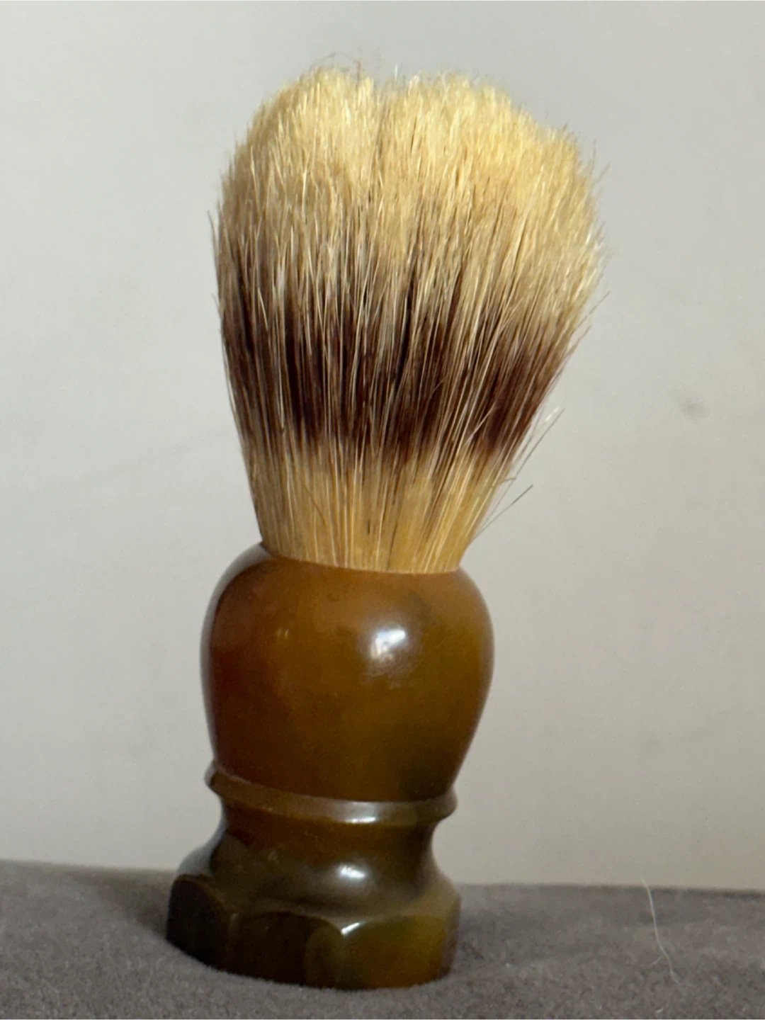 Vintage Simpson Somerset Butterscotch Shaving Brush - photo 2