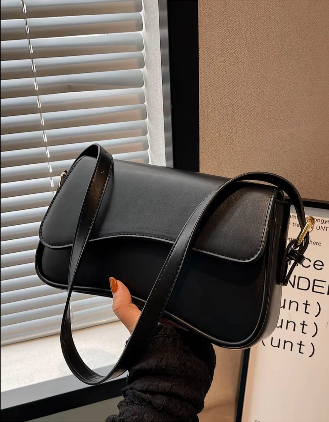 Black Shoulder Bag