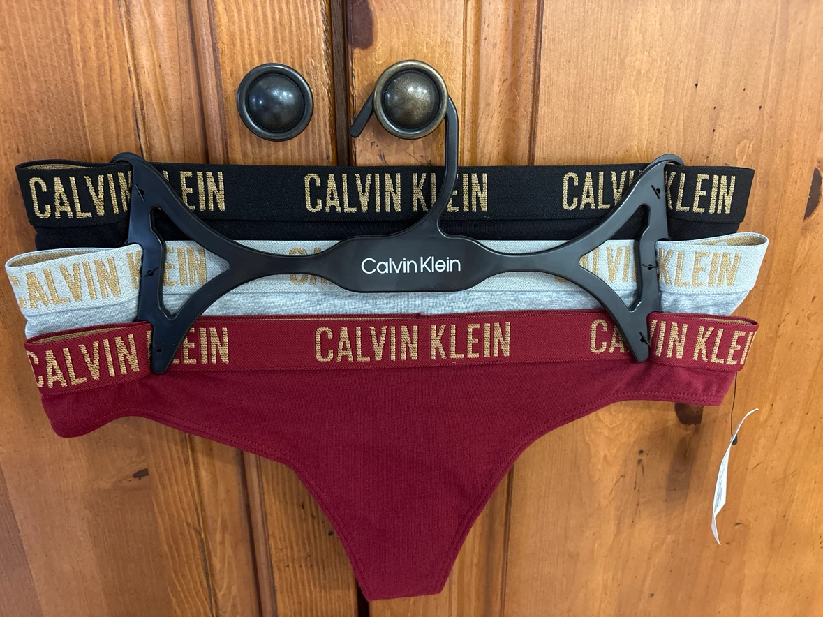 Calvin Klein Women's Thong Underwear 3-Pack - photo 3