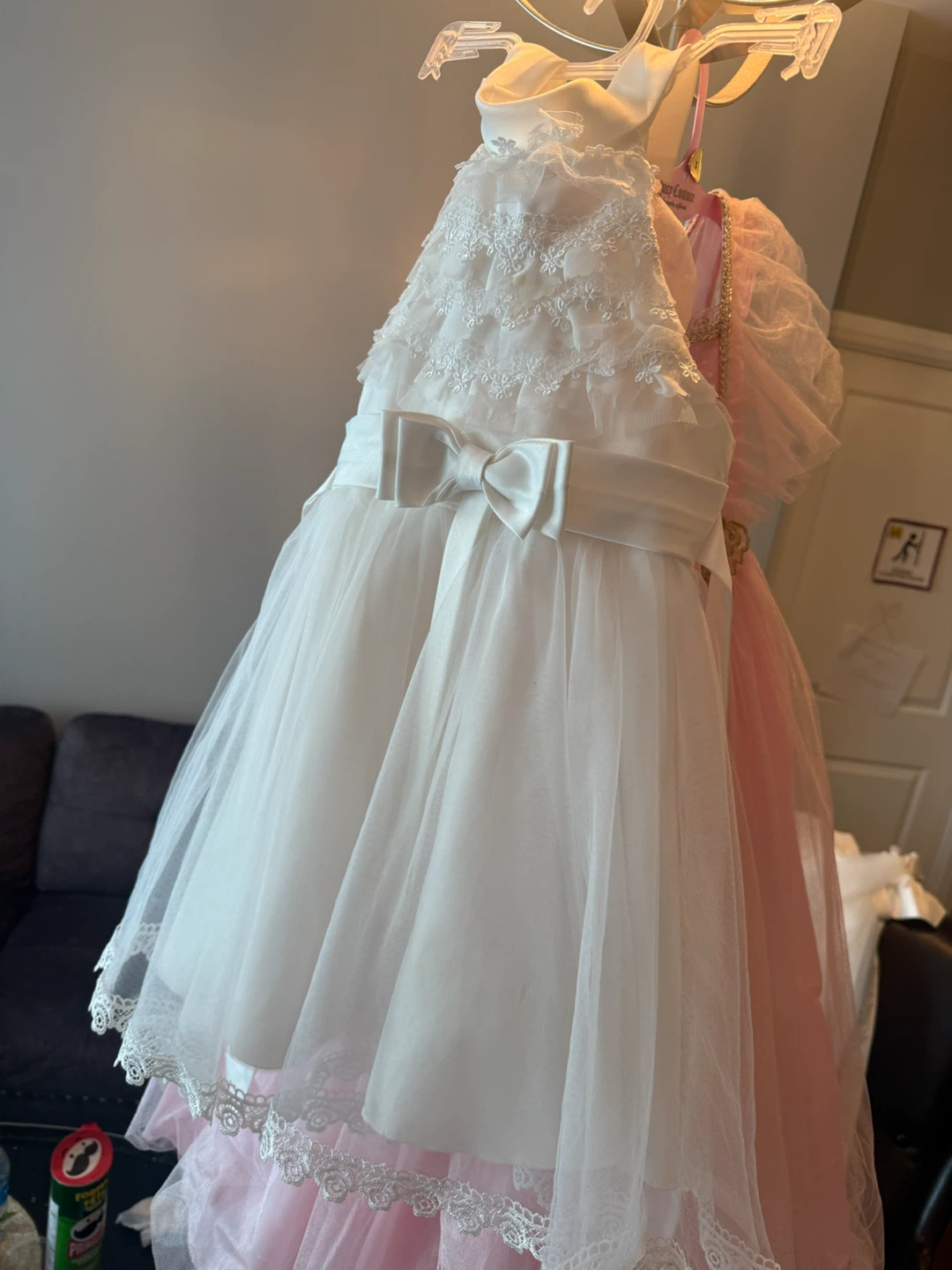 White Flower Girl Dress