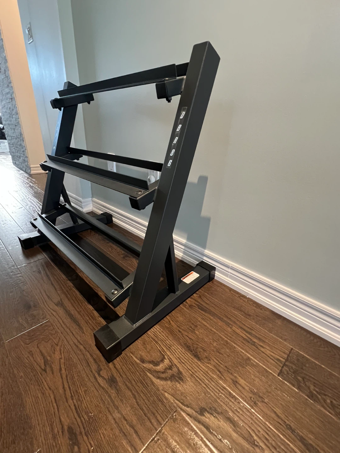 3-Tier Heavy Duty Dumbbell Storage Rack - photo 2