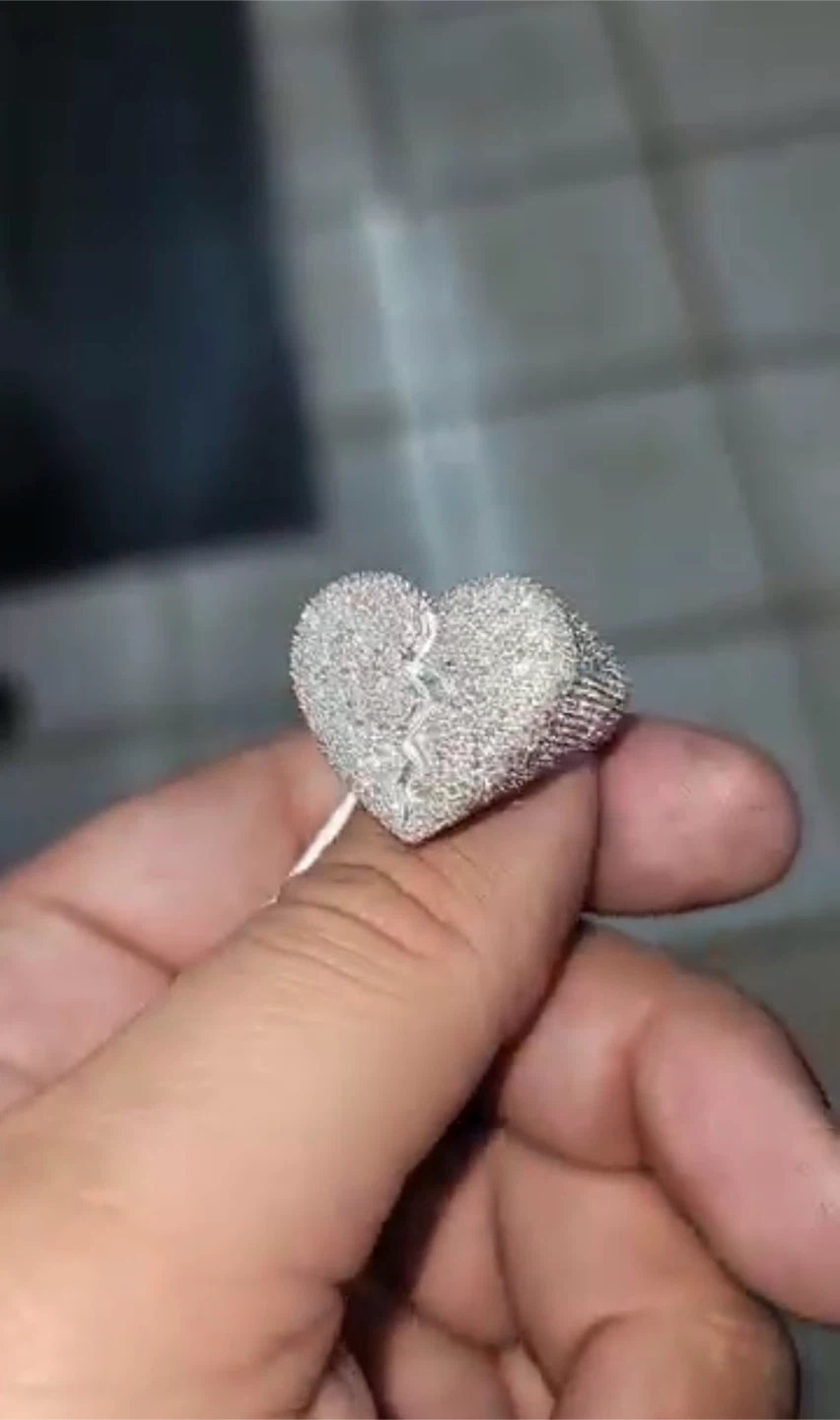 💎 925 Sterling Silver Heartbreak Ring