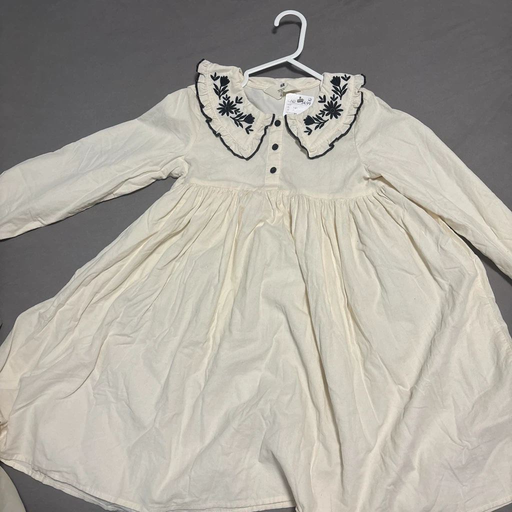H&M cream dress - photo 3