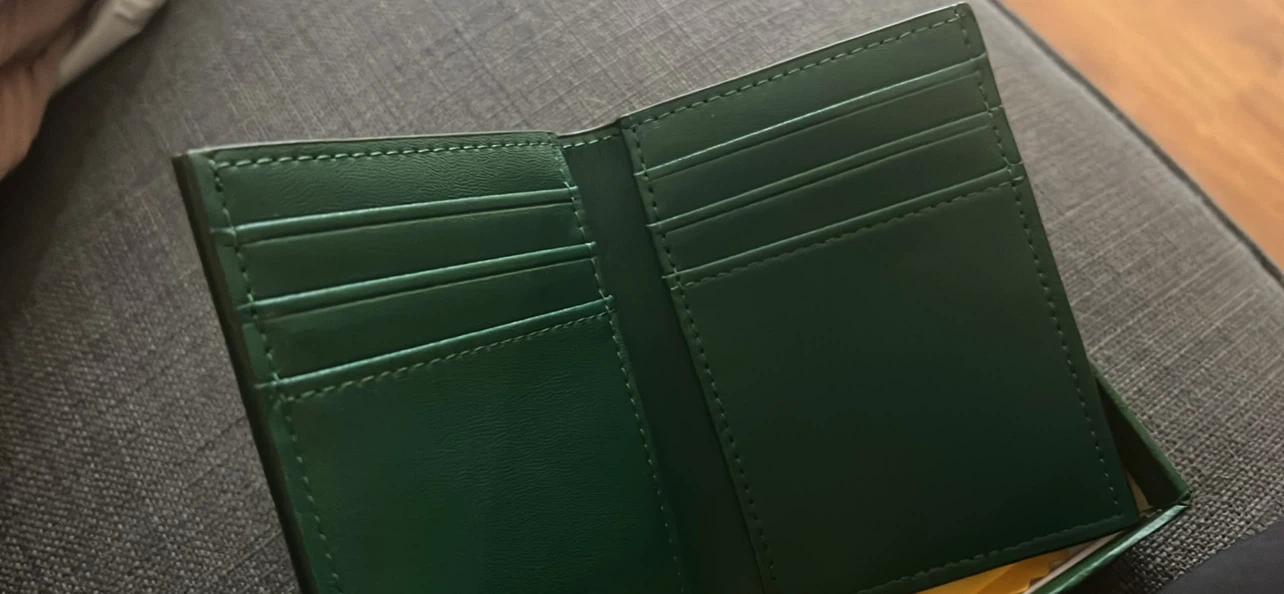 Goyard Bi-Fold Wallet Green - photo 3