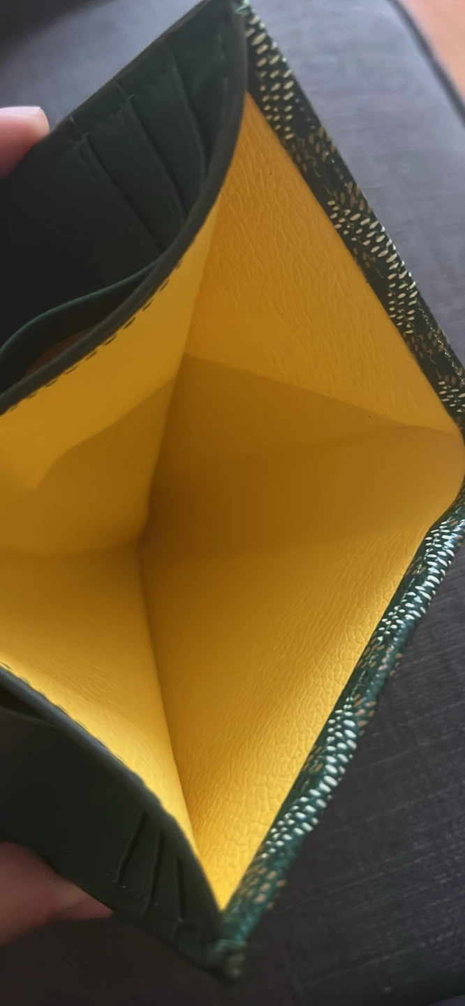 Goyard Bi-Fold Wallet Green - photo 5