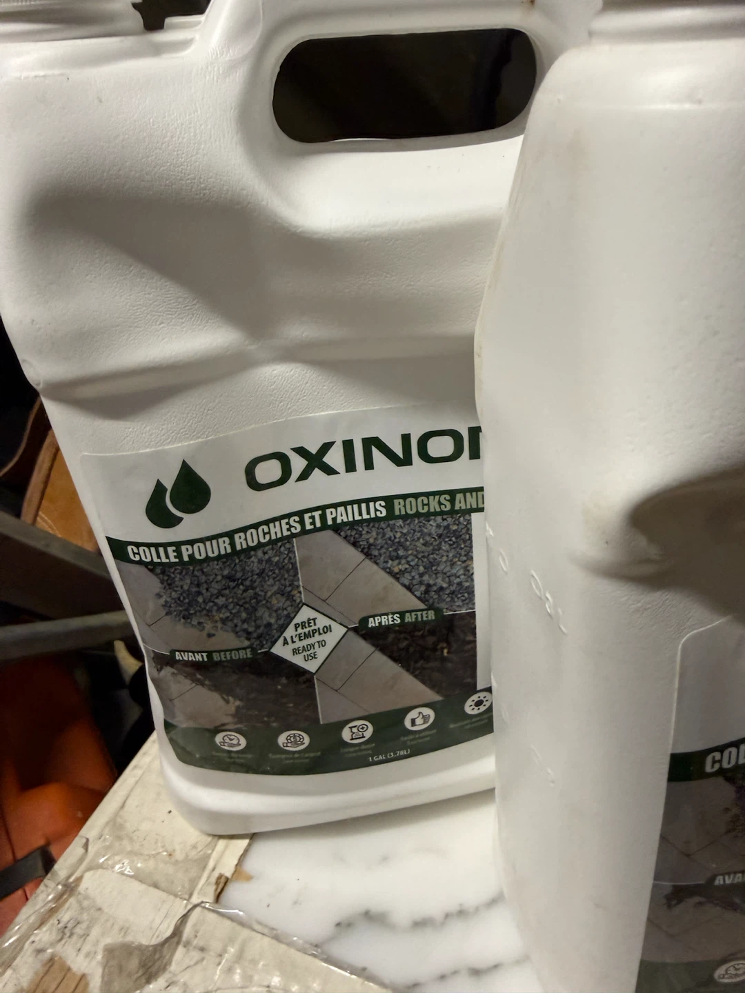 Oxinora Rocks and Mulch Glue - 1 Gallon - photo 3