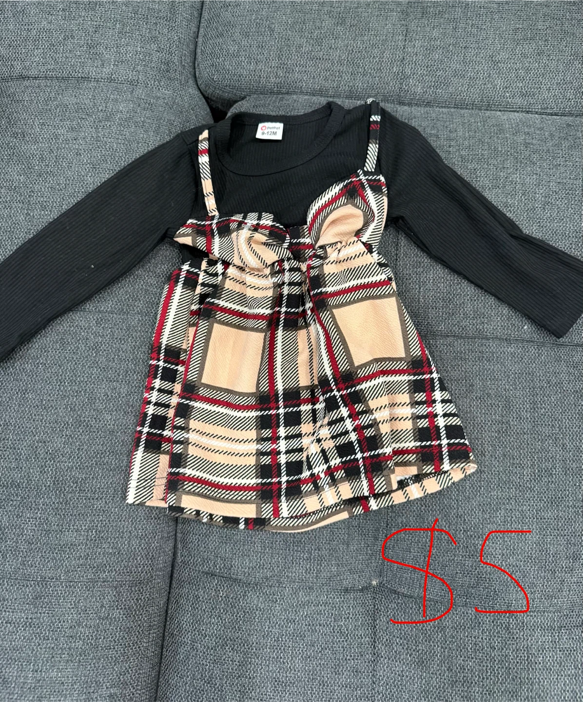 PatPat Plaid Dress
