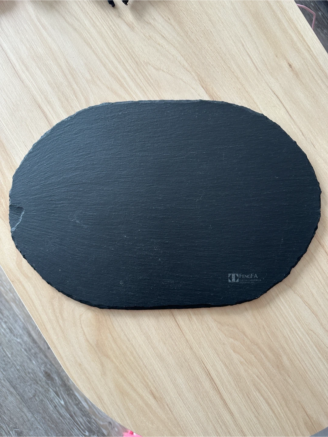 Oval Slate Serving Platter Tray