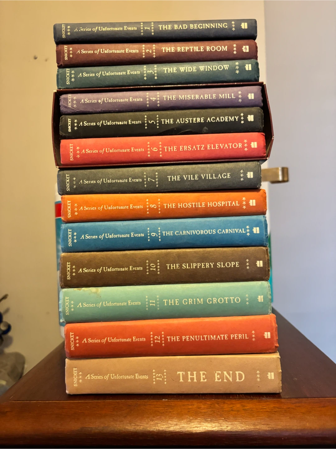 A Series of Unfortunate Events Books 1-13
