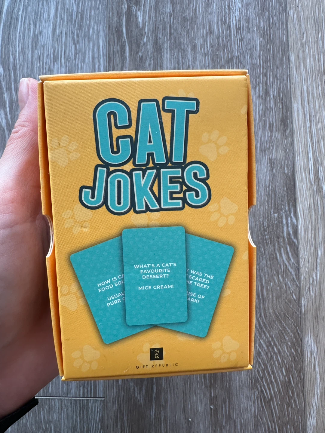 Gift Republic Cat Jokes Card Game - photo 2