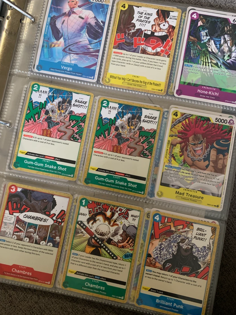 184 One Piece Card Game Cards - photo 5