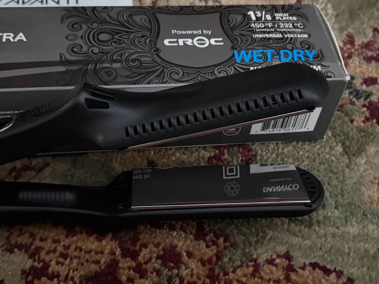 New Avanti Ultra Wet-Dry Nano-Titanium Hair Straightener - photo 3