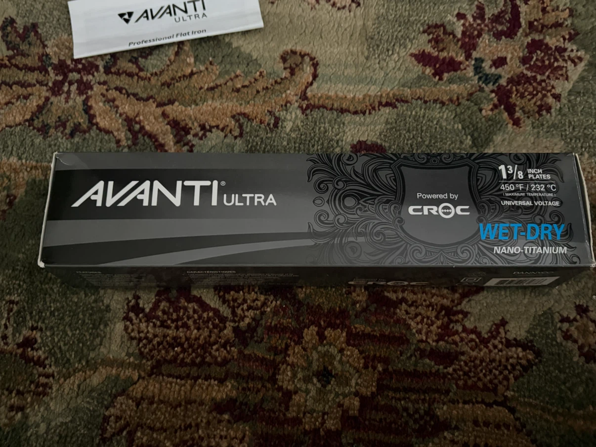 New Avanti Ultra Wet-Dry Nano-Titanium Hair Straightener - photo 4