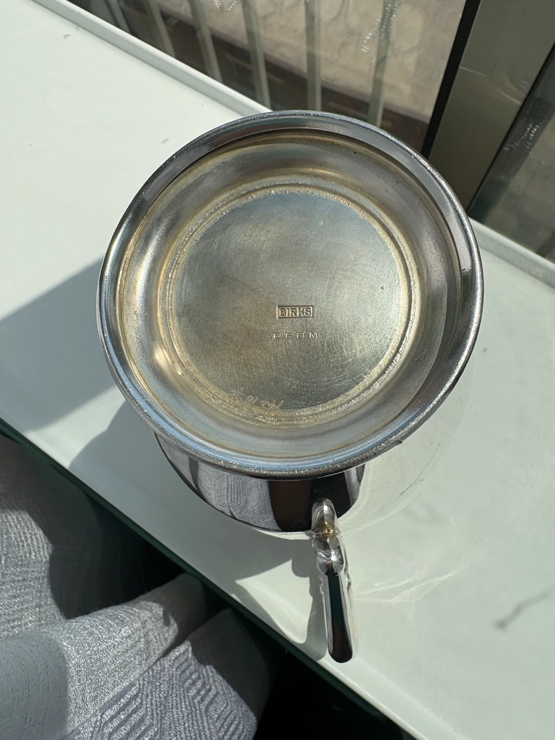 BIRKS Silver Plated Pitcher - photo 2