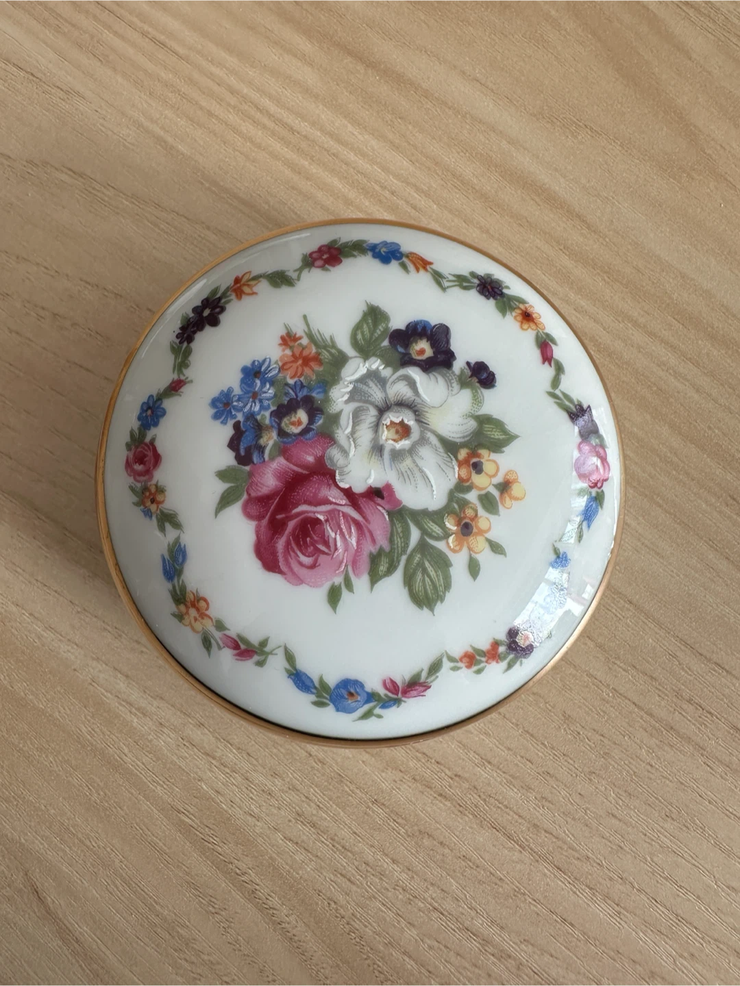 Vintage Limoges Porcelain Trinket Dish