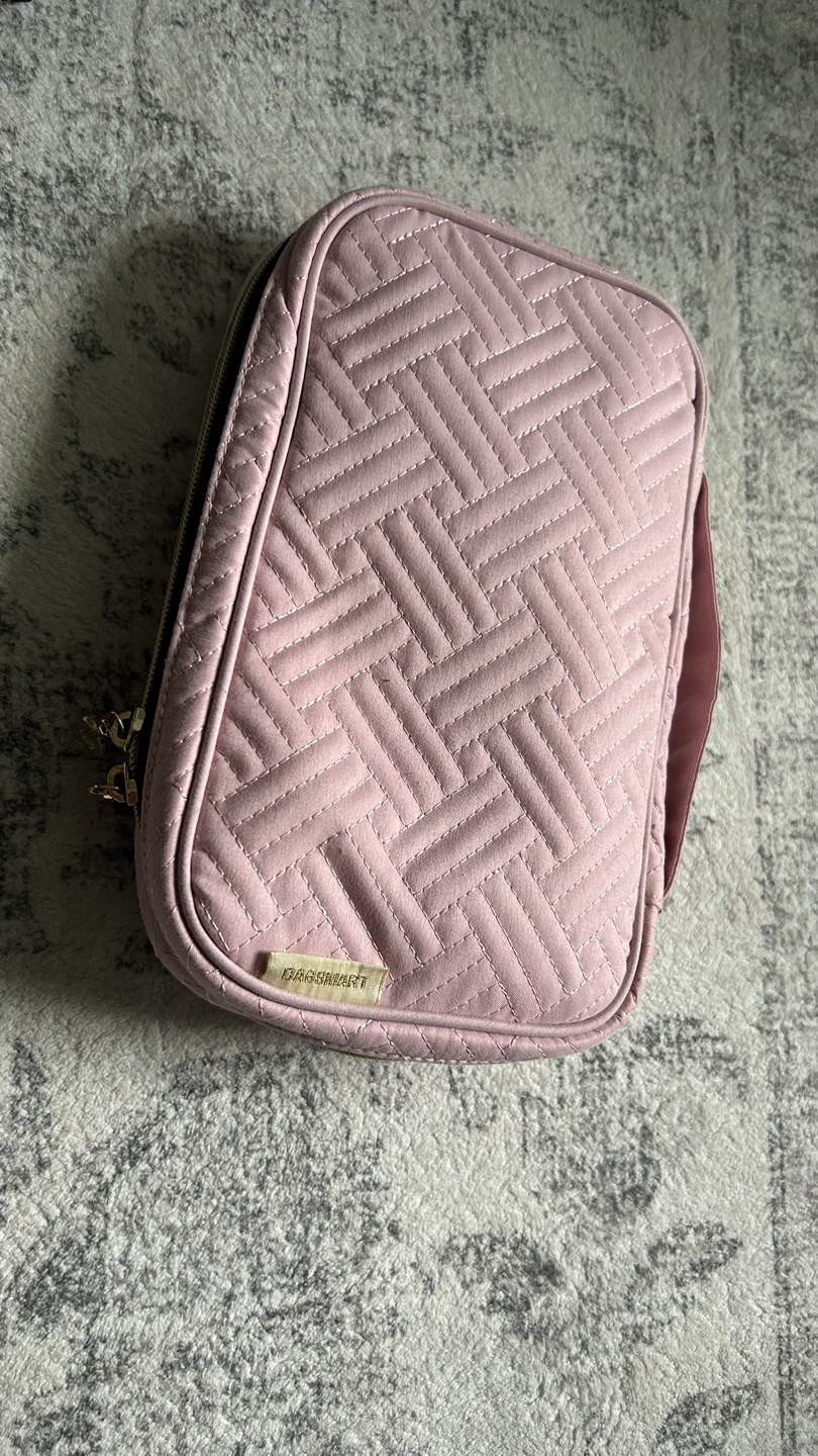 BAGSMART Jewelry Organizer Case - Soft Pink, Medium - photo 2
