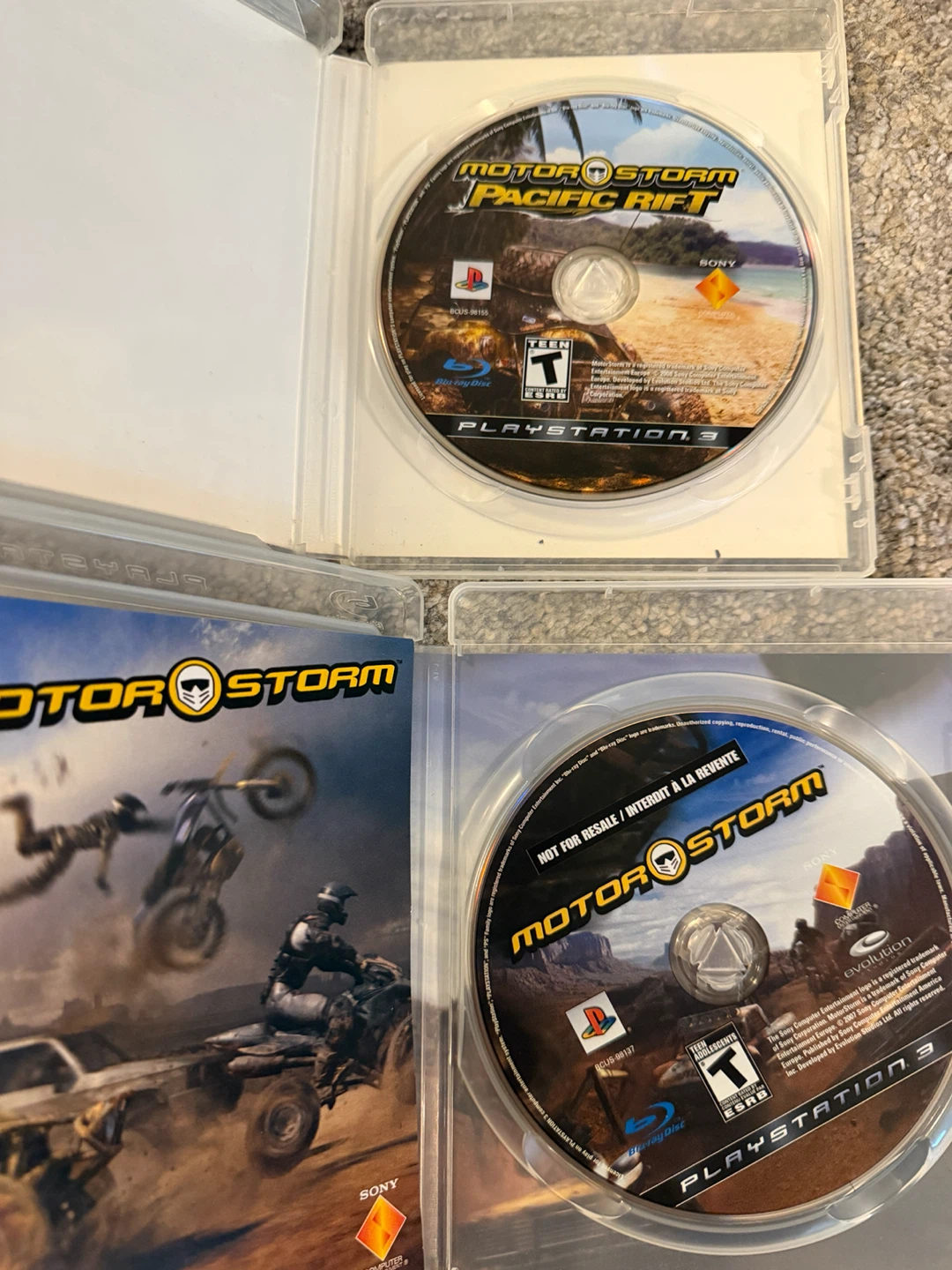 PlayStation 3 MotorStorm & MotorStorm Pacific Rift Games - photo 3