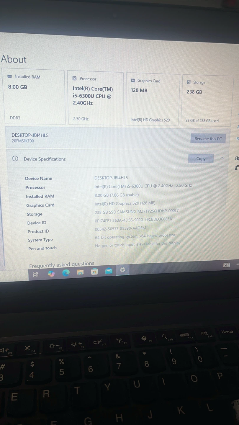 Lenovo ThinkPad T460 Laptop - photo 3