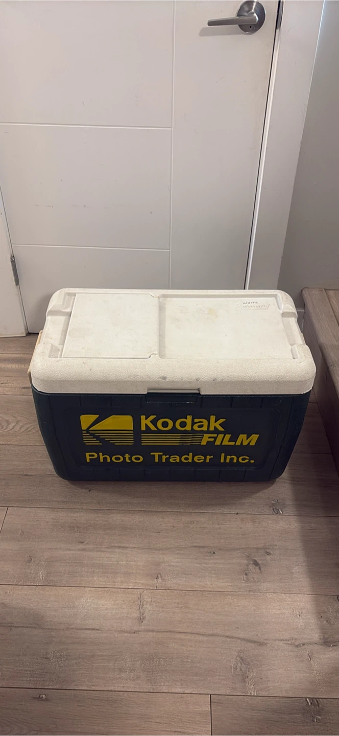 Vintage Kodak Film Photo Trader Inc. Cooler
