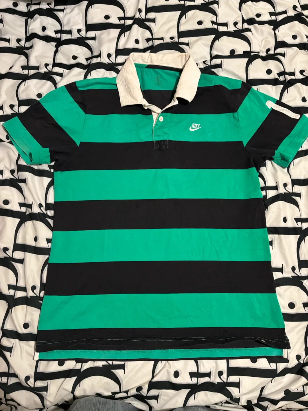 Nike Striped Polo Shirt