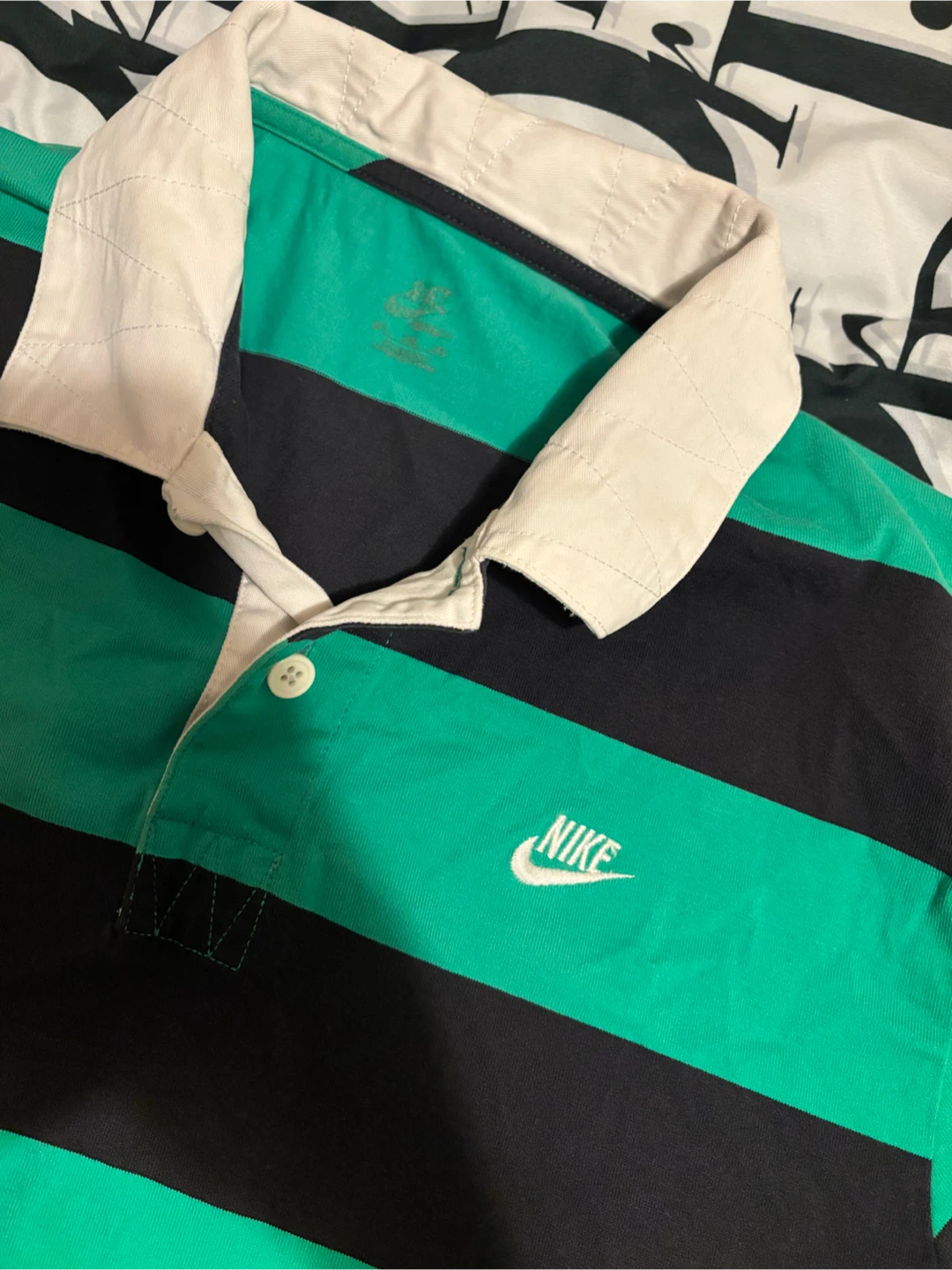 Nike Striped Polo Shirt - photo 2