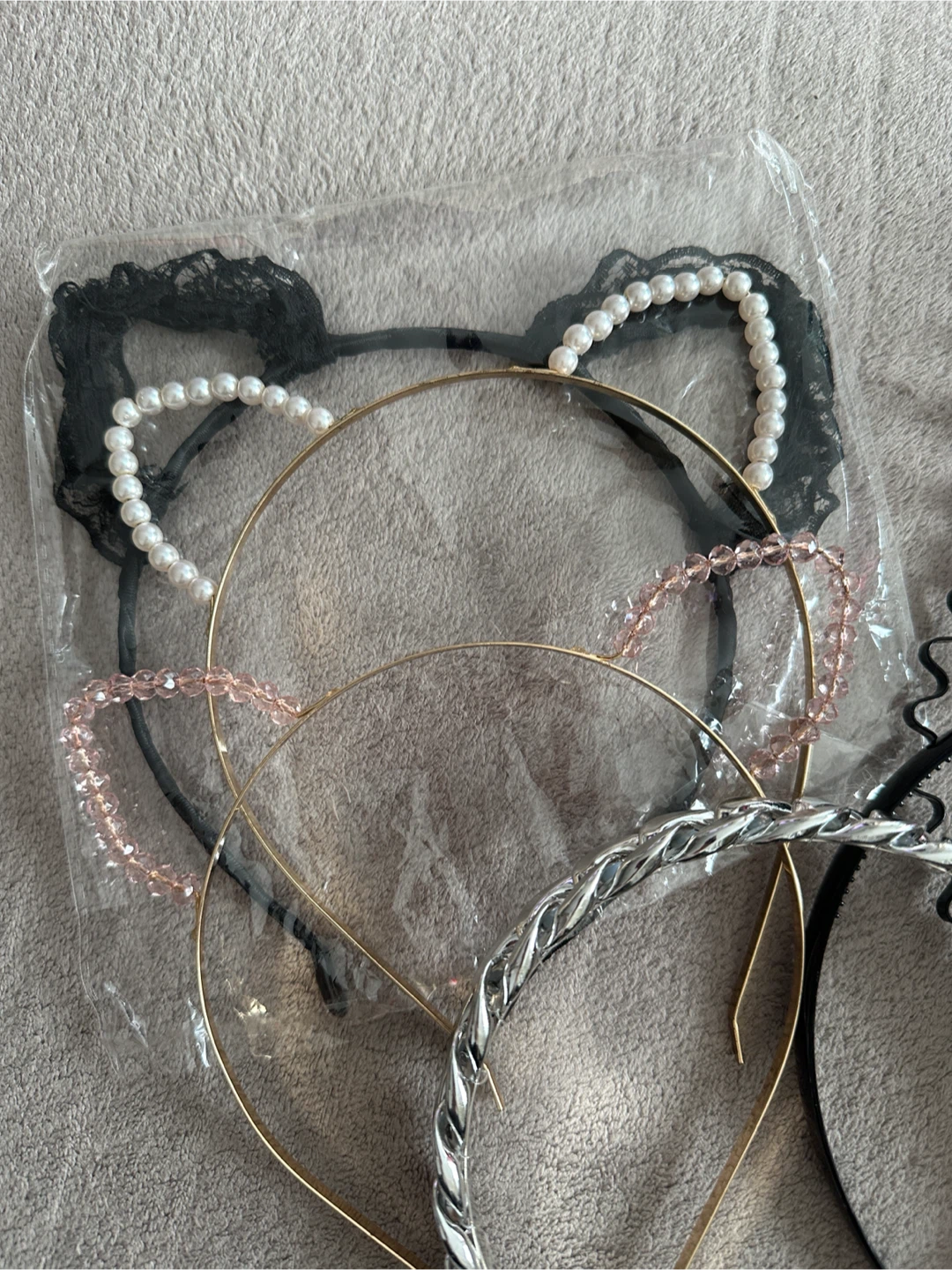 Cat ears headbands mix - photo 2