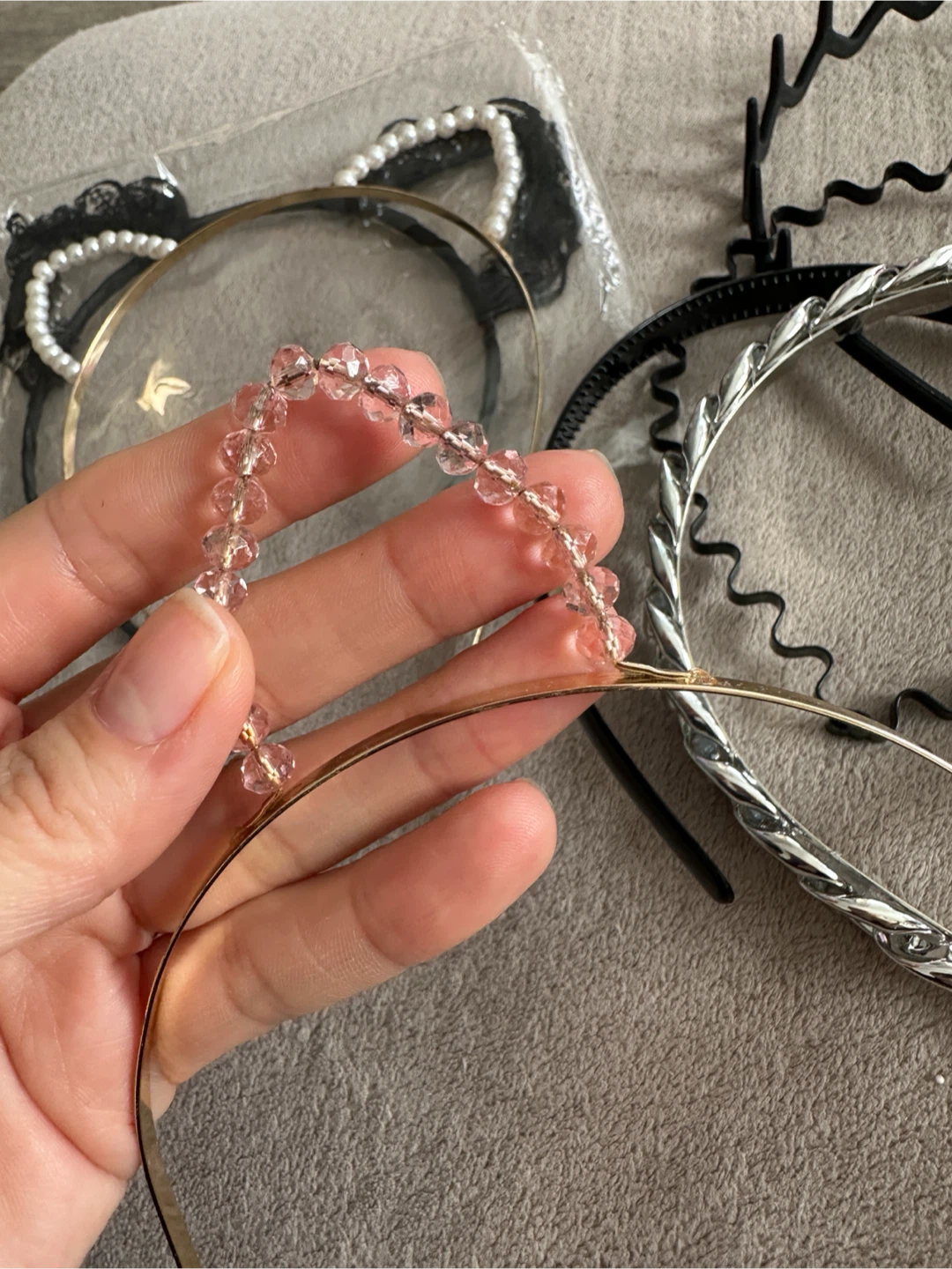 Cat ears headbands mix - photo 4