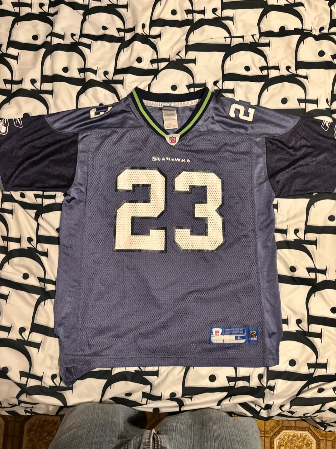 Seattle Seahawks NFL Jersey 23 Trufant Reebok