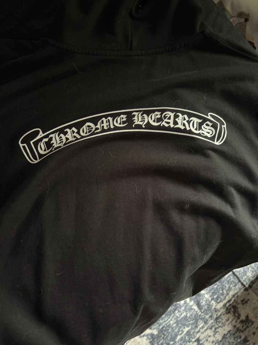 Chrome Hearts Black Hoodie - photo 2