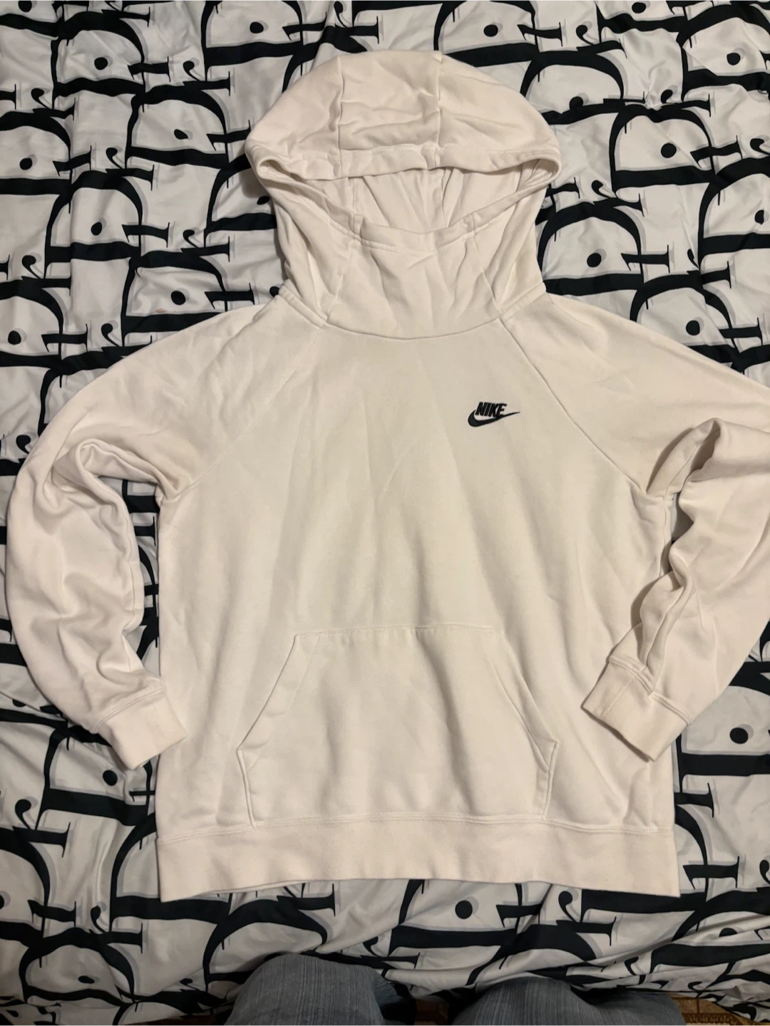 Women Nike Hoodie Cream