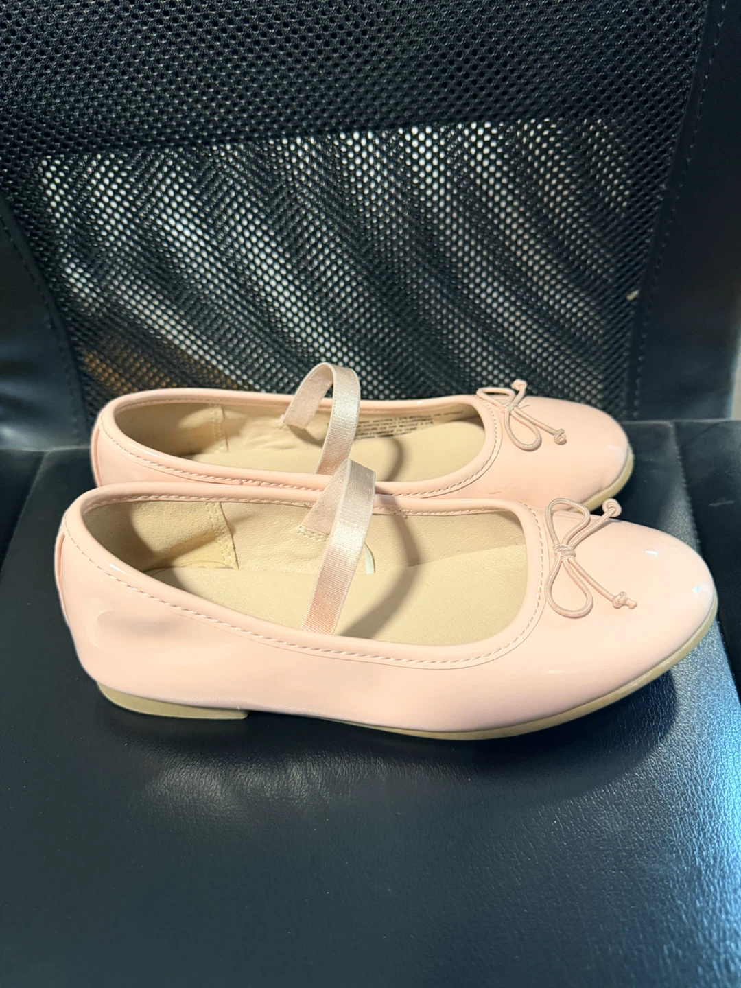 Pink ballet flats