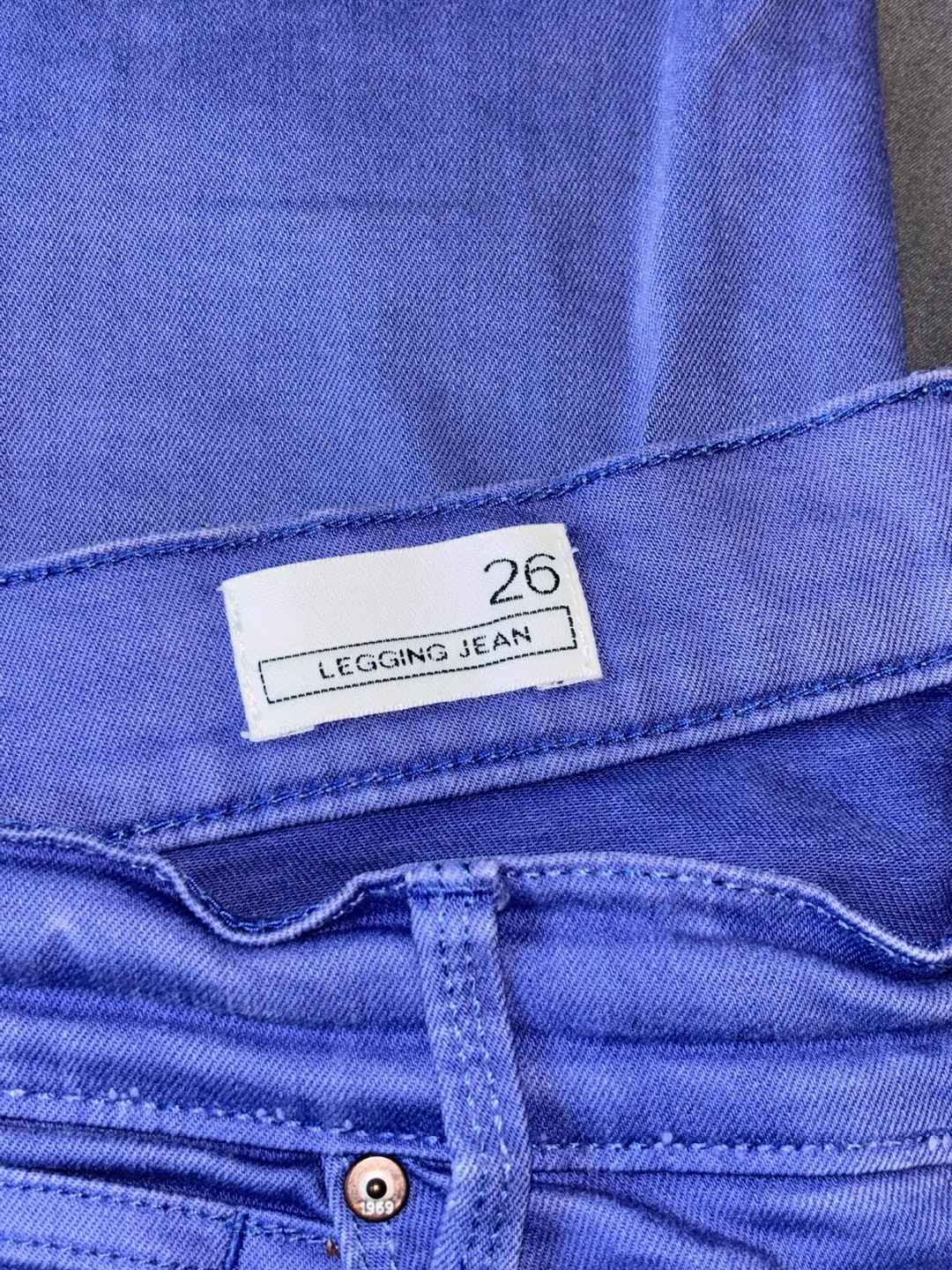 GAP 1969 Legging Jeans Size 26 Purple - photo 3