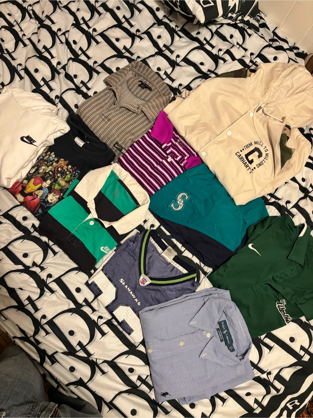 Bundle of 7 Men's Polo Shirts & Jackets