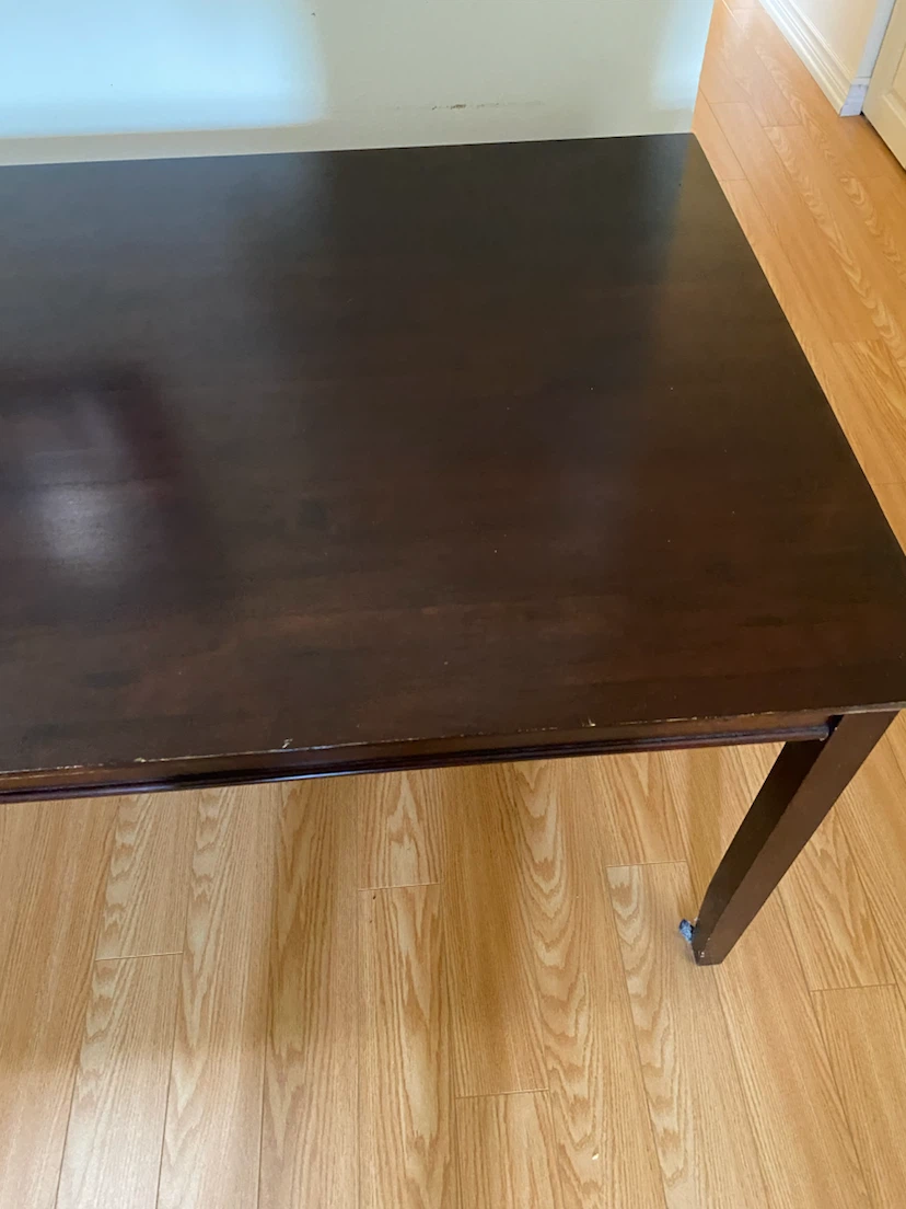 Dark Wood Dining Table - photo 3