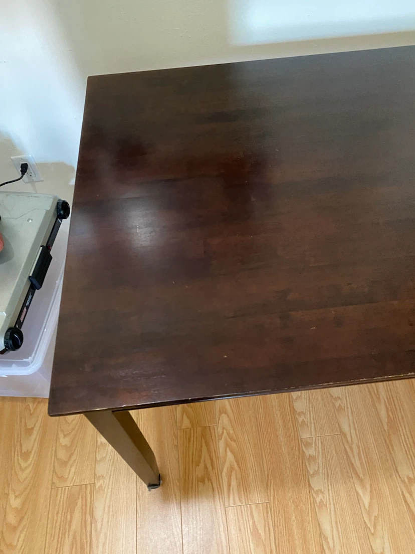 Dark Wood Dining Table - photo 4