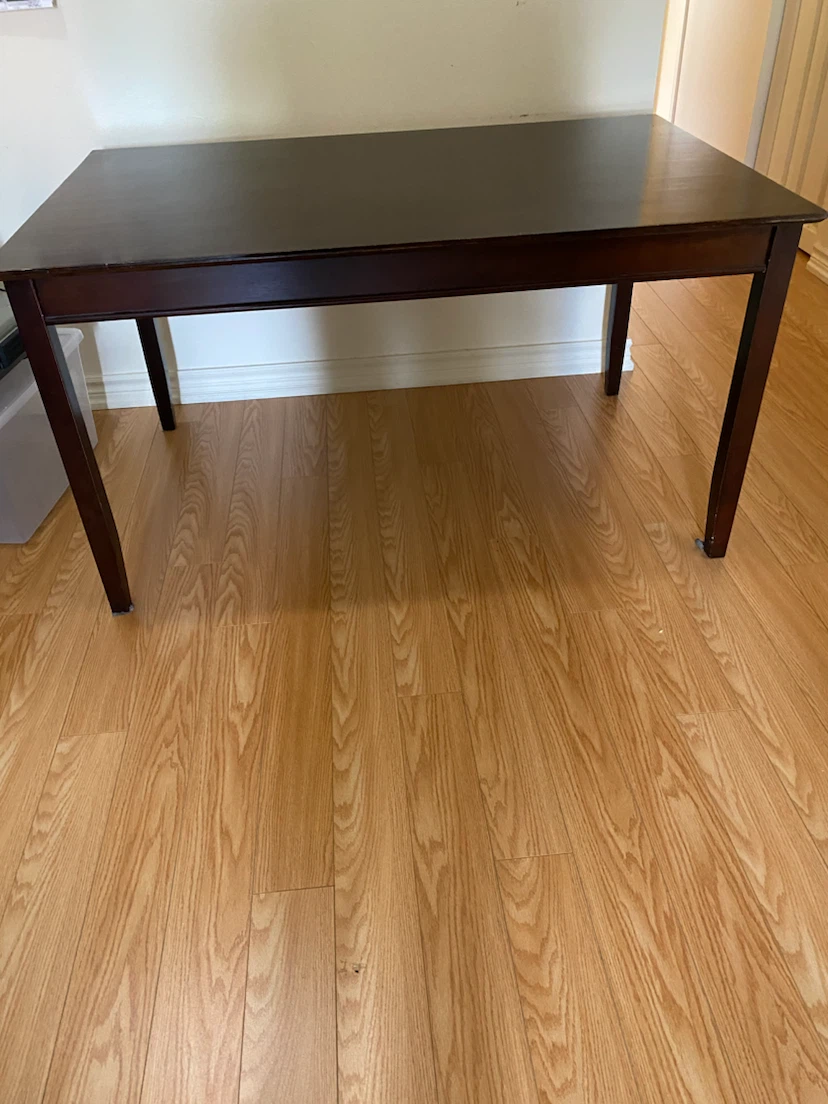 Dark Wood Dining Table - photo 5