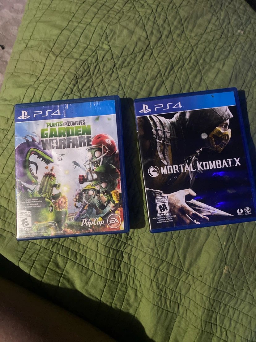 PS4 Games: Plants vs. Zombies Garden Warfare & Mortal Kombat X