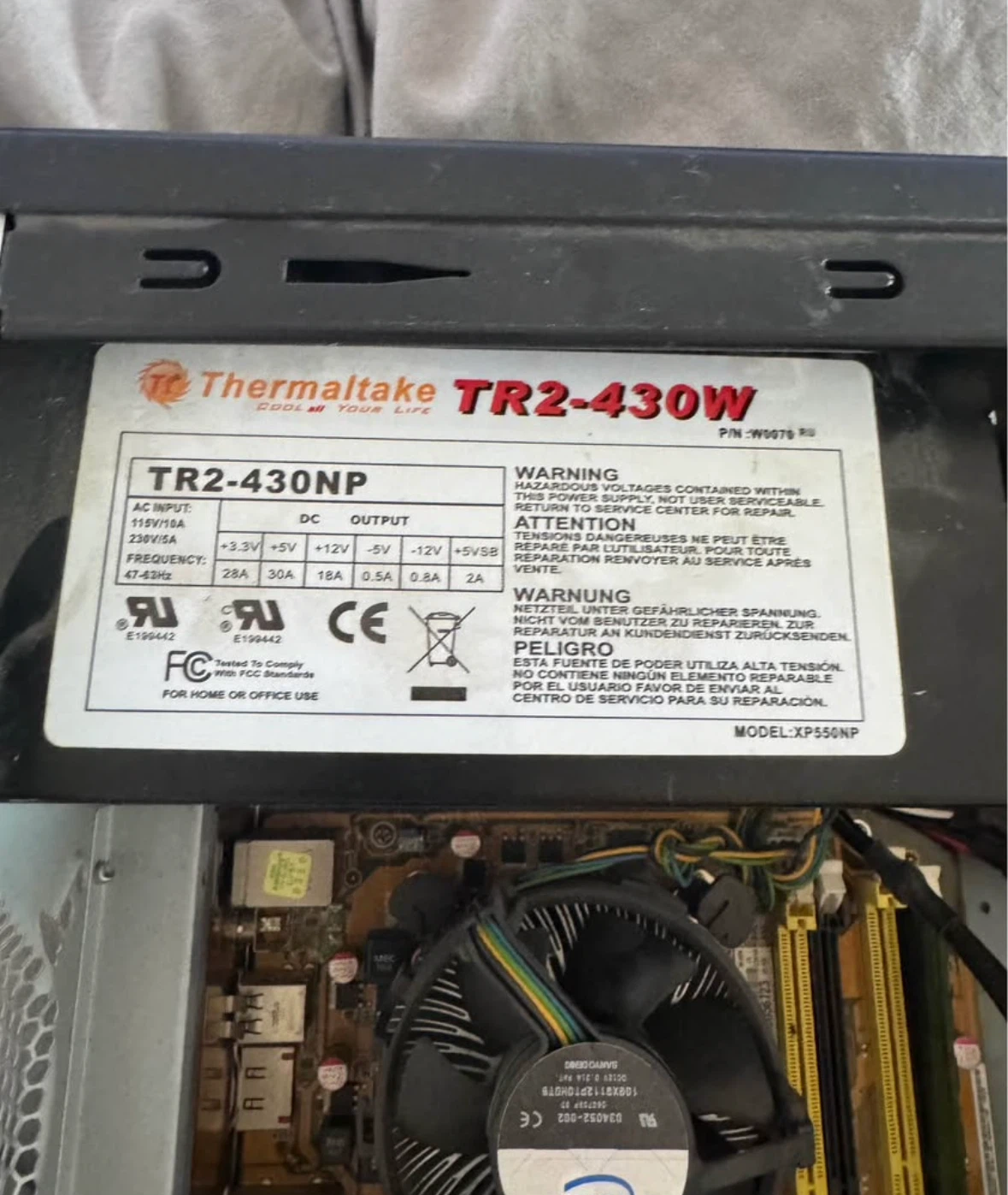 ASUS P5K SE Desktop PC (Barebones Build) – With PSU, Case & CPU - photo 2