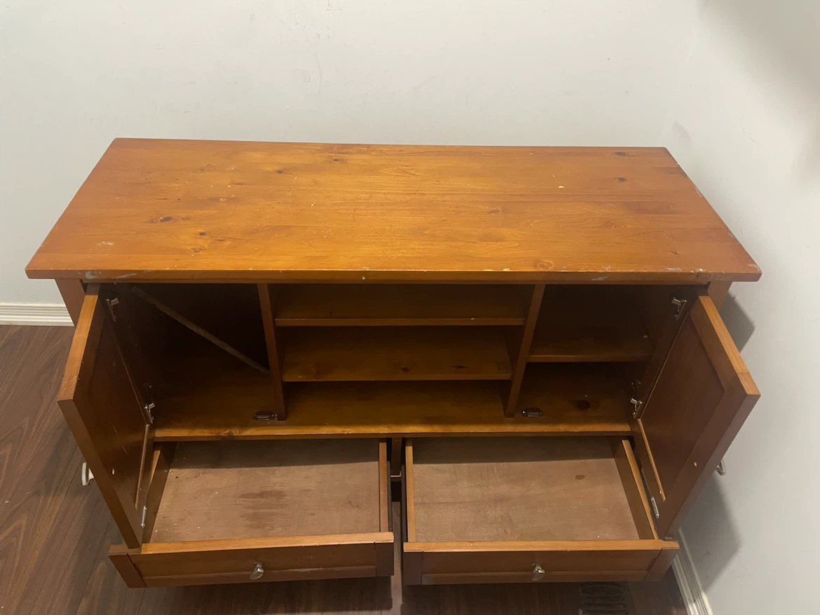 Brown Dresser with Drawers - photo 2
