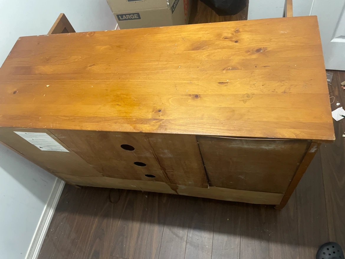 Brown Dresser with Drawers - photo 3