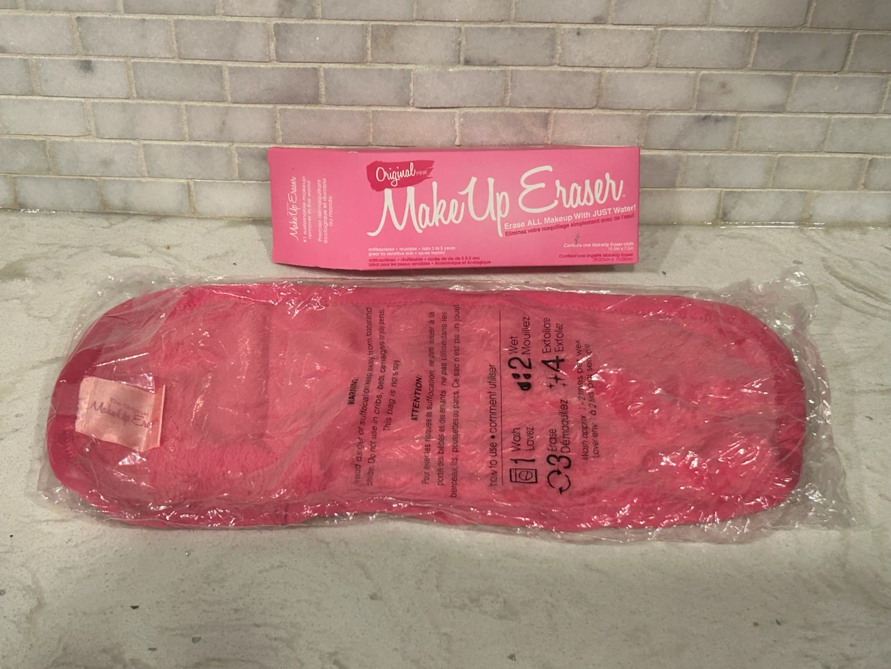 Original Pink MakeUp Eraser Cloth - photo 2