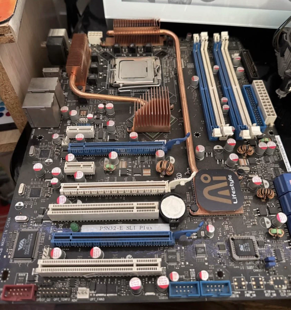 ASUS LGA775 Motherboard + CPU Bundle
